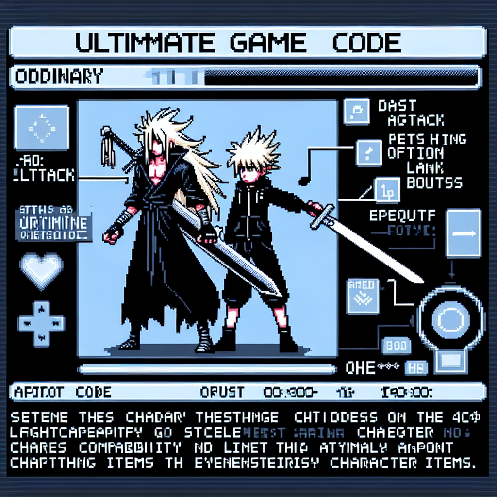 The Ultimate Sephiroth Code: Unleashing the Power of the Original Final Fantasy 7